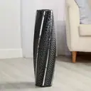 Ваза напольная Simaland "Раскаты" керамическая черная 13x60 см