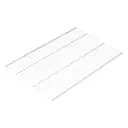 Полка для металлического стеллажа Volazzi Home 120.30x0.30x40.60 см нагрузка до 25 кг сталь цвет белый