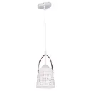 Люстра подвесная DE FRAN SP5-926 WT+WT SP5-926 WT+WT 1 лампа 15 м² цвет белый