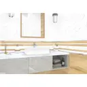 Керамическая плитка Altacera WT9ELT00 25x50см 1.63 м² цвет белый, цена за упаковку