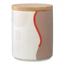 Банка для сыпучих продуктов Tkano 1.25 л фарфор цвет бежевый