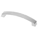 Мебельная ручка-скоба GTV UZ G1-128-05 матовый хром 128 мм