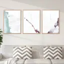 Набор постеров 3 шт. 28 картин "Пейзаж в японском стиле" 30x40 см без рамы