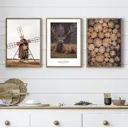 Набор постеров 28 картин Осень 50x40 см без рамы