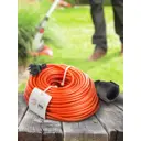 Удлинитель-шнур Эра Б0046808 1 розетка без заземления 2x1 мм 40 м 2200 Вт цвет оранжевый