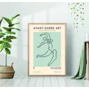 Постер 28 картин "Пабло Пикассо женщина" 40x50 см в подарочном тубусе без рамы