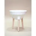Кашпо YS01A Ys home 32 см 13 л цемент композитный белый
