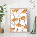 Постер 28 картин "Растения цветы ромашки" 50x40 см без рамы