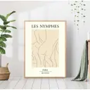 Постер 28 картин "Силуэты" 50x40 см без рамы