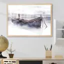 Постер 28 картин "Рыбацкая лодка" 70x50 см без рамы