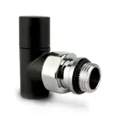 Вентиль угловой SR Rubinetterie Tondera Light 1/2" цвет черный матовый