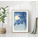 Постер 28 картин "Японская живопись. Луна" 50x70 см в подарочном тубусе без рамы