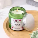 Свеча из соевого воска в банке "Spring Flowers. Rose" 25 ч 120 мл роза