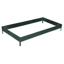 Грядка оцинкованная Greengo 195x100x15 см зелёная