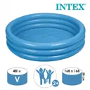 Бассейн надувной Intex 58446NP Кристалл 168x38 см от 2 лет