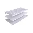 Топпер SkySleep Eco на кушетку 200x200 см, беспружинный, жесткость: средняя, двуспальный, ортопедический