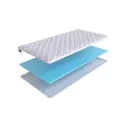 Топпер SkySleep Orto 3 на кресло 120x195 см, беспружинный, для дивана, жесткость: средняя, полутораспальный, ортопедический