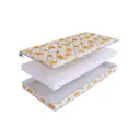 Матрас SkySleep Funny Fiber 90x200 см беспружинный, односпальный, ортопедический