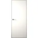 Дверь межкомнатная скрытая левая (от себя) Invisible 80x220 см эмаль цвет Белый с замком