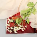 Цветы искусственные Матрикария d-2 см 40 см белый