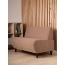 Диван Monofix Buno-v22 110x73x67 см велюр цвет светло-коричневый