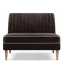 Диван Monofix Амма-24 100x82x61 см велюр цвет коричневый
