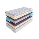 Матрас SkySleep Practic Dense S1000 155x190 см независимый пружинный блок, двуспальный, ортопедический