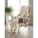 Плед DeNASTIA Уютный T040194 200x220 см полиэстер цвет бежевый