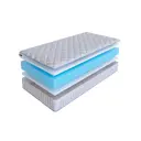 Матрас SkySleep Twist Model 8S 160x220 см беспружинный, двуспальный, ортопедический