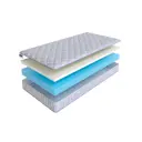 Матрас SkySleep Flex Memo 14 90x210 см беспружинный, односпальный, ортопедический