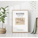 Постер 28 картин "Фигура женщины эскиз. Матисс" 50x40 см в подарочном тубусе без рамы