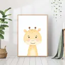 Постер 28 картин "Жираф" 50x40 см в подарочном тубусе без рамы