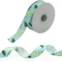 Лента репсовая Айрис 'Авокадо' 25мм x 22.86м