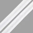 Косая бейка Айрис 15 мм x 132м (х/б) 001 белый