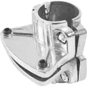 Панель ұстағыш көлденең бір жақты, түсі хром