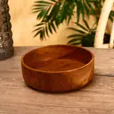 Салатник Simaland 20x20x7 см дерево цвет коричневый