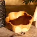 Салатник Simaland Цветок 20x20 см дерево цвет коричневый