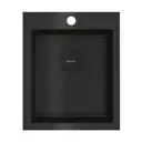 Врезная мойка Omoikiri Akisame 41-GB 41x20 см нержавеющая сталь цвет графит