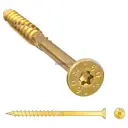 Шуруп для дерева Rusconnect потай 4×20 желтый цинк 500 шт.