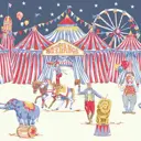Обои бумажные Arthouse Imagine Fun 2 696304, 0.53 м, синие