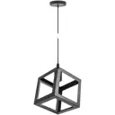 Люстра подвесная DE FRAN SP5-1711-1BK 1 лампа 14 м² цвет черный