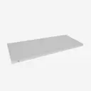 Полка для стеллажа 70x50x3.5 см Metos сталь цвет серый