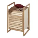 Корзина для белья Wenko 08233 цвет бежевый