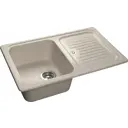 Кухонная мойка GranFest S-780 L STANDARTS-780 L Белый
