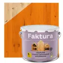 Покрытие Faktura защитно-декоративное для древесины орегон 9 л