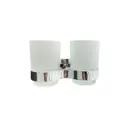 Стакан для зубных щеток Oute TG3202-2 силумин цвет белый