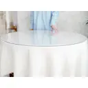 Скатерть жидкое стекло Crystaldesk круглая 1.5 мм диаметр 85 см прозрачная