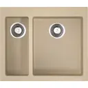 Кухонная мойка OMOIKIRI Bosen 59-2-CH 59x50см искусственный гранит/шампань