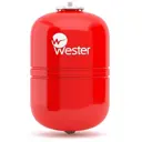Расширительный бак для ГВС 35 л Wester 88481 3/4" красный