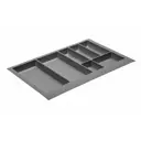 Лоток GTV 18725 47.40x5x74 см пластик цвет антрацит